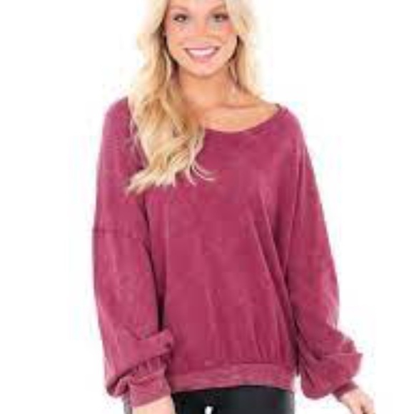 Free People 213 Vintage Wash Long Sleeve T-Shirt - Picture 2 of 10